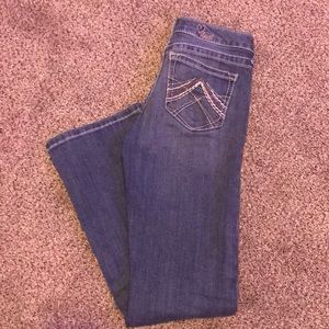 Girls Ariat Boot Cut Jeans!